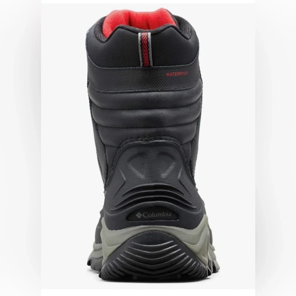 Columbia  Bugaboot III Men's Black and Red Snow Boots